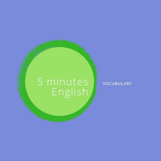 5 minute English Vocabulary