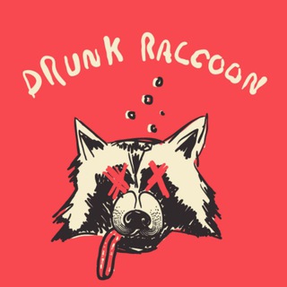 Drunk raccoon gang